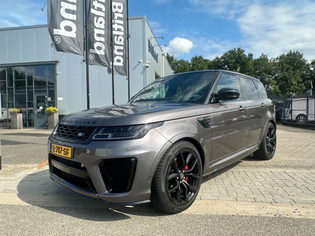 Land Rover Range Rover Sport 5.0 V8 SC 575pk SVR bj2020 *Carbon *SVO *Pano *Adaptive *Head-up
