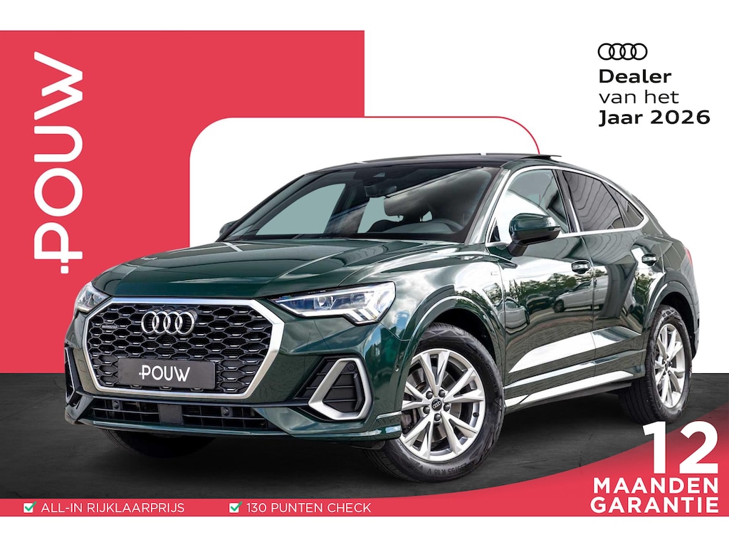 Audi Q3 Sportback 40 TFSI 190pk quattro S edition | Panoramadak | Trekhaak | Stoelverwarming