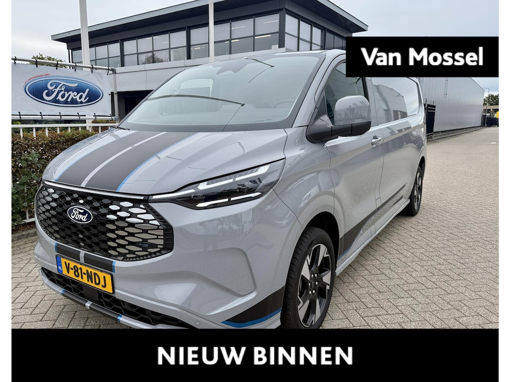 Ford E-Transit Cust. 340 L2H1 Sport 71 kWh Elektrische Trekhaak | Adaptieve Cruise Controle | Stoel & Stuurwiel verwarming