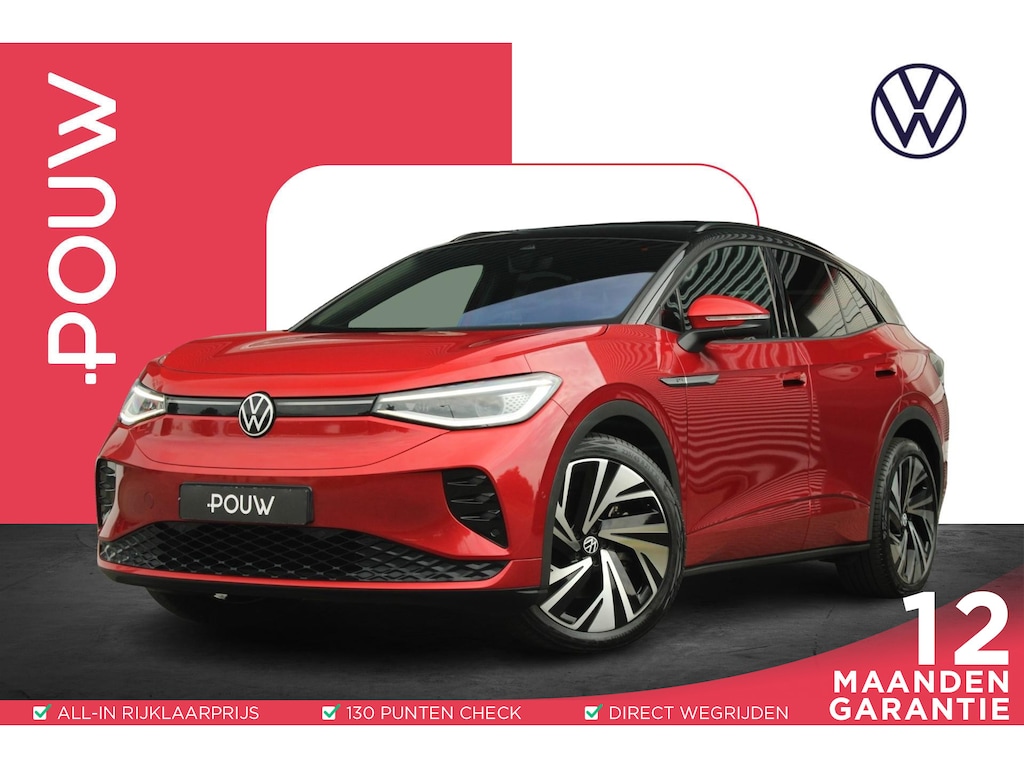 Volkswagen ID.4 GTX 300pk 4Motion 77 kWh | SoH 94% | 21" Narvik Velgen | Lendensteun | CarPlay & Android Auto