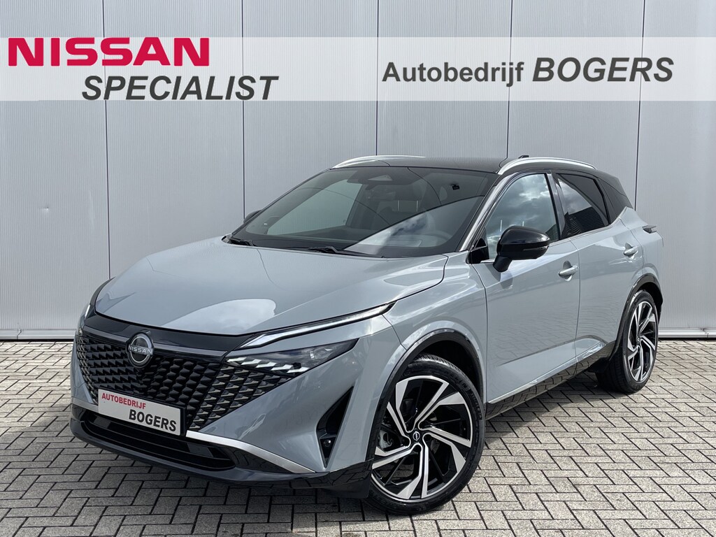 Nissan Qashqai 1.3 MHEV Tekna Plus Automaat Navigatie, Panoramadak, 20"lm, LED, Bose, 360 Camera, Pro-Pilot, Head Up Display