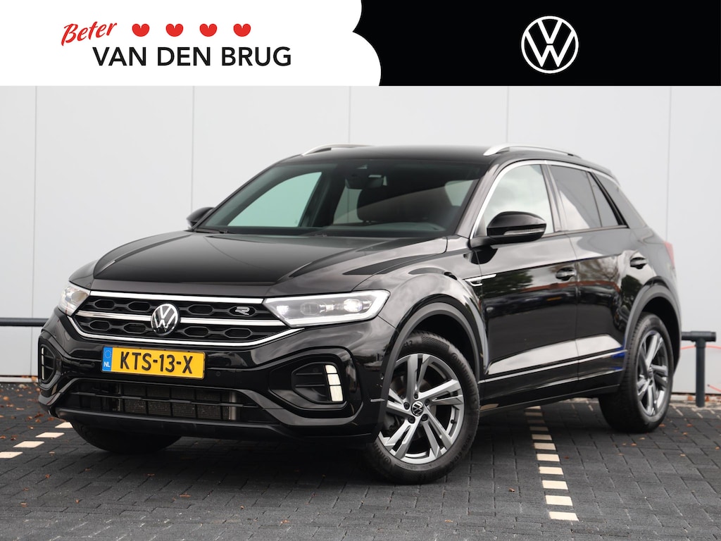Volkswagen T-Roc 1.5 TSI R-Line Edition 150pk DSG | LED | Trekhaak | Ergo-stoel | Cruise control | Navigatie | Camera | App-Connect | Lichtmetalen Velgen |