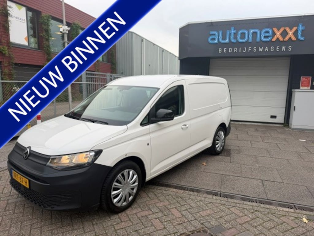 Volkswagen Caddy Maxi Cargo 1.5 TGI AIRCO I PDC I MULTIMEDIA I 1e EIGENAAR I COMLETE ONDERHOUDSHISTORIE I RIJDEN O GROEN GAS = CO2 NEUTRAAL!