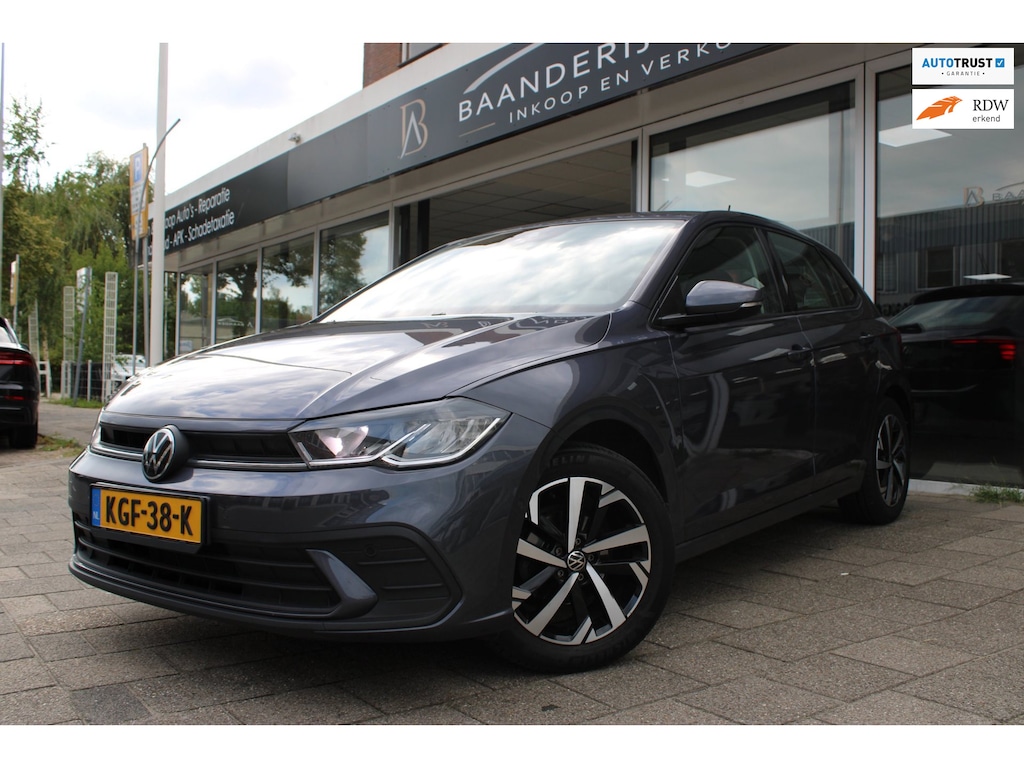 Volkswagen Polo 1.0 TSI Life Business | Airco | Carplay | Adaptieve Cruise control | Parkeer sensoren|Stoel verwarming|Side Assits