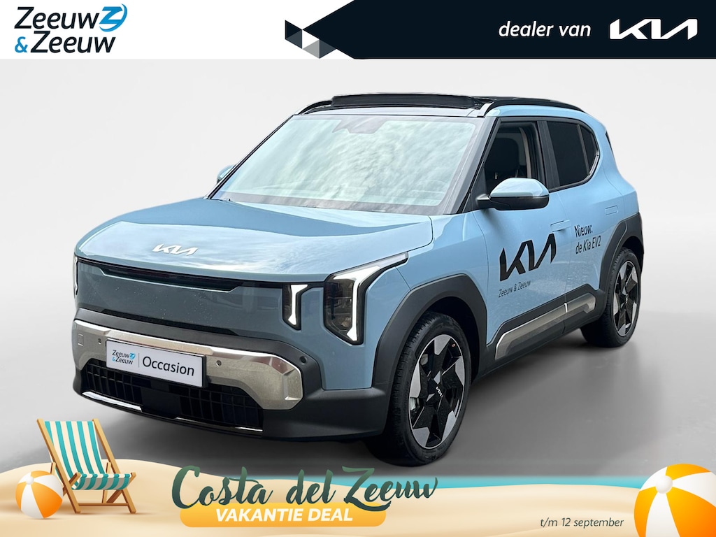 Kia EV2 Plus Advanced 42.2 kWh Panorama dak | Harman & Kardon | Navigatie | Stoel & stuurverwarming | Fabrieksgarantie t/m 5-6-2033 +3x 1 jaar* | NAP