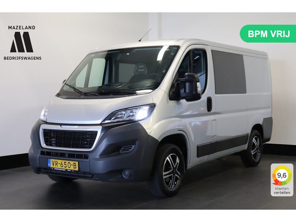Peugeot Boxer 330 2.2 HDI Dubbel Cabine - Airco - Cruise - Trekhaak - €5.950,- Ex. BTW