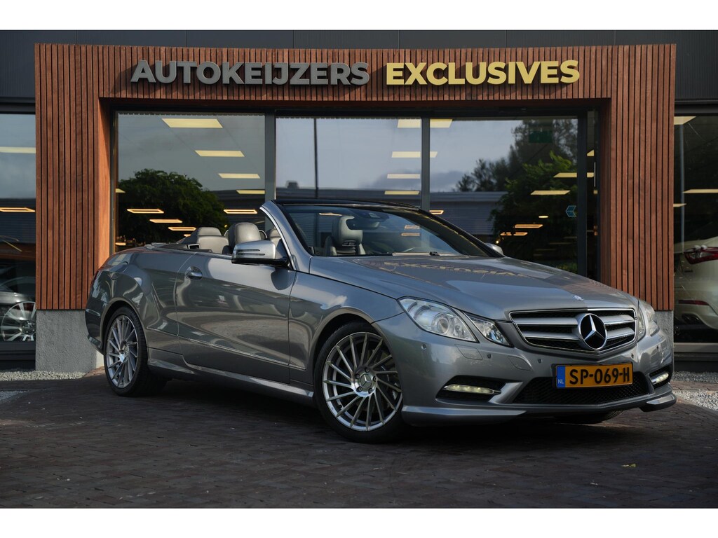 Mercedes-Benz E-klasse Cabrio 200 CGI Elegance Airscarf Stoelverw. Leer Navi Xenon 19''LM
