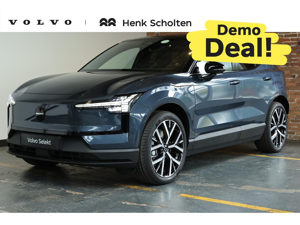 Volvo EX30 P5 Long Range Plus Black Edition Europa 69 kWh | 20" Y-Spaaks Wielen | Elektrisch Verstelbare Voorstoelen | Stoel/Stuurverwarming | Extra Getint Glas | Harman Kardon Premium Audio | Phone as Key |