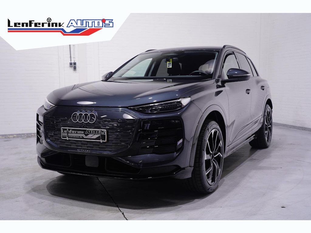 Audi Q6 e-tron Advanced 83 kWh SOH 97% Camera 360 Led Matrix Stoelverwarming v+a 21 Inch velgen Warmtepomp