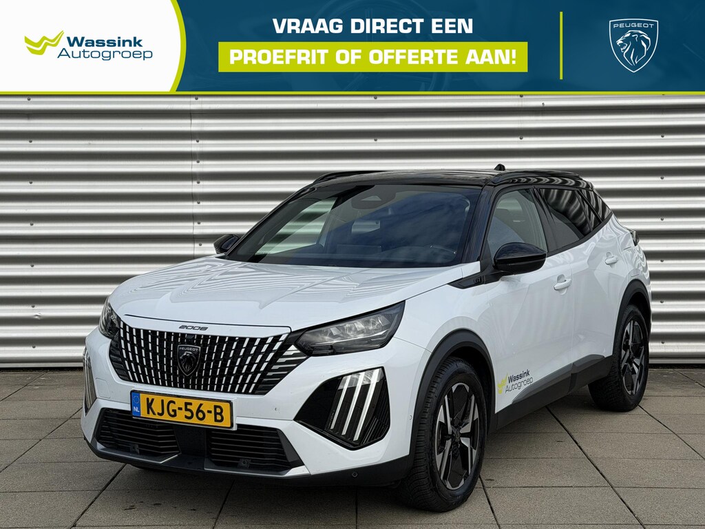 Peugeot 2008 1.2 Hybrid 145 GT | Adaptive Cruise Control | Alcantara Bekleding | Schuif/Kanteldak | Trekhaak | Winter Pakket