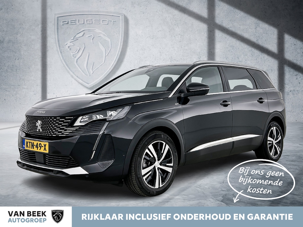 Peugeot 5008 Hybrid 145pk Automaat GT | Rijklaar | Adaptive Cruise | Trekhaak | Stoelverwarming |