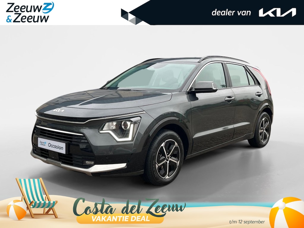 Kia Niro Hybrid 1.6 GDi DynamicLine | Navi | Clima | Camera | Adaptive Cruise | Trekhaak | Apple Carplay & Android Auto | Parkeersensoren