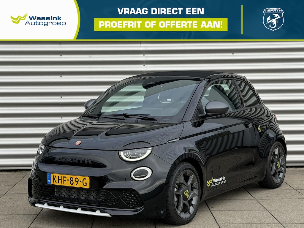 Fiat 500 Abarth 42 kWh | 155 PK | Cabrio | Camera | Cruise Control | Navigatie