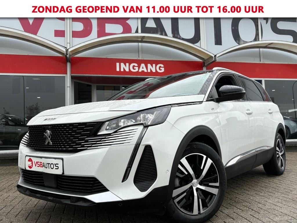 Peugeot 5008 1.2 GT 130PK EAT8 7PERS. AUT. PANO LEER EL MEMORY STOELEN NAVI CAMERA