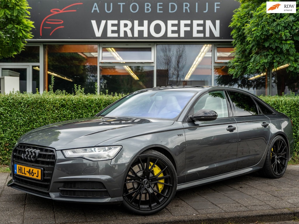 Audi A6 Limousine 4.0 TFSI S6 Pro Line Plus - PANORAMADAK - PARKEER CAMERA - VOL ONDERHOUDEN - STOEL VERW OOK ACHTER !