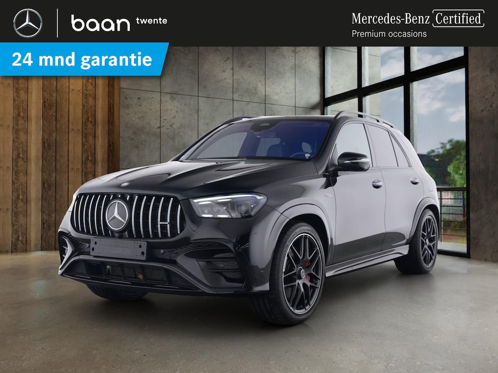 Mercedes-Benz GLE AMG 53 Hybrid 4-Matic+ Premium Plus | Distronic | Memory pakket | Stoelverwarming en ventilatie voor | Panoramadak | Trekhaak | Burmester Surround Sound | AMG Night pakket | Winterpakket