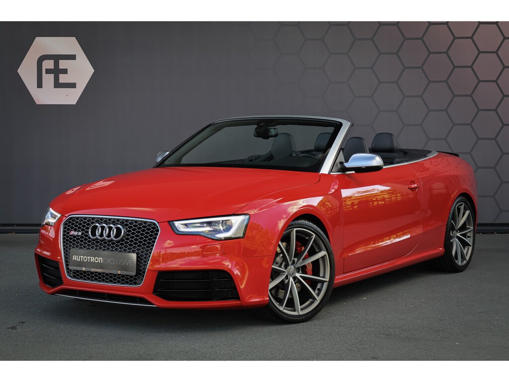 Audi RS5 A5 Cabriolet 4.2 FSI quattro RS SCHAALSTOELEN | VOLLEDIG ONDERHOUDEN | AUDI EXCLUSIVE INTERIEUR | UNIEKE KM STAND |