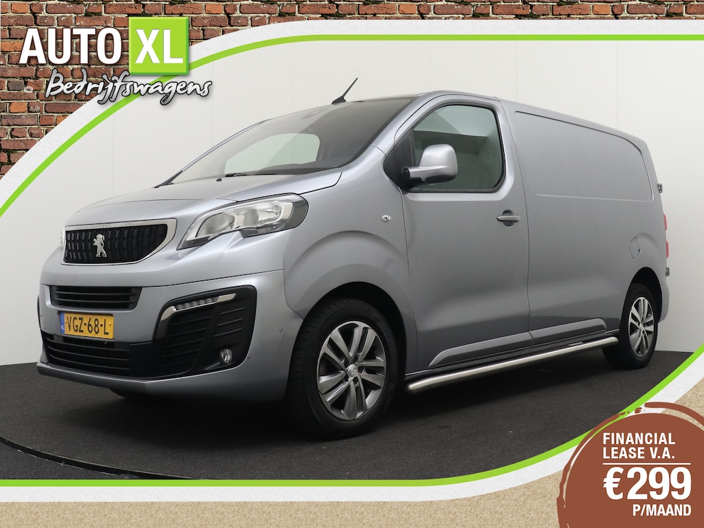 Peugeot Expert 2.0 Asphalt 3-Pers Nieuwe-Motor/Trekhaak Camera Half-Leder Dodehoek