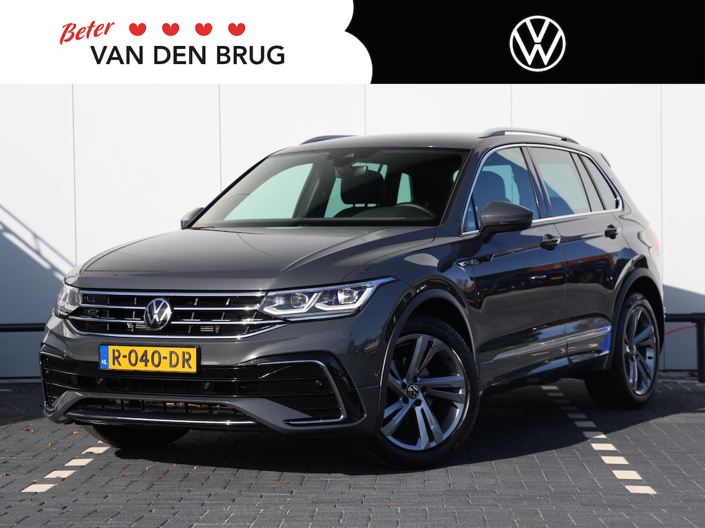 Volkswagen Tiguan 1.5 TSI R-Line Business 150 pk DSG | Camera | Trekhaak | Navigatie | LED Matrix | Stoel- en stuurverwarming | Keyless | Alarm | Elektrische achterklep
