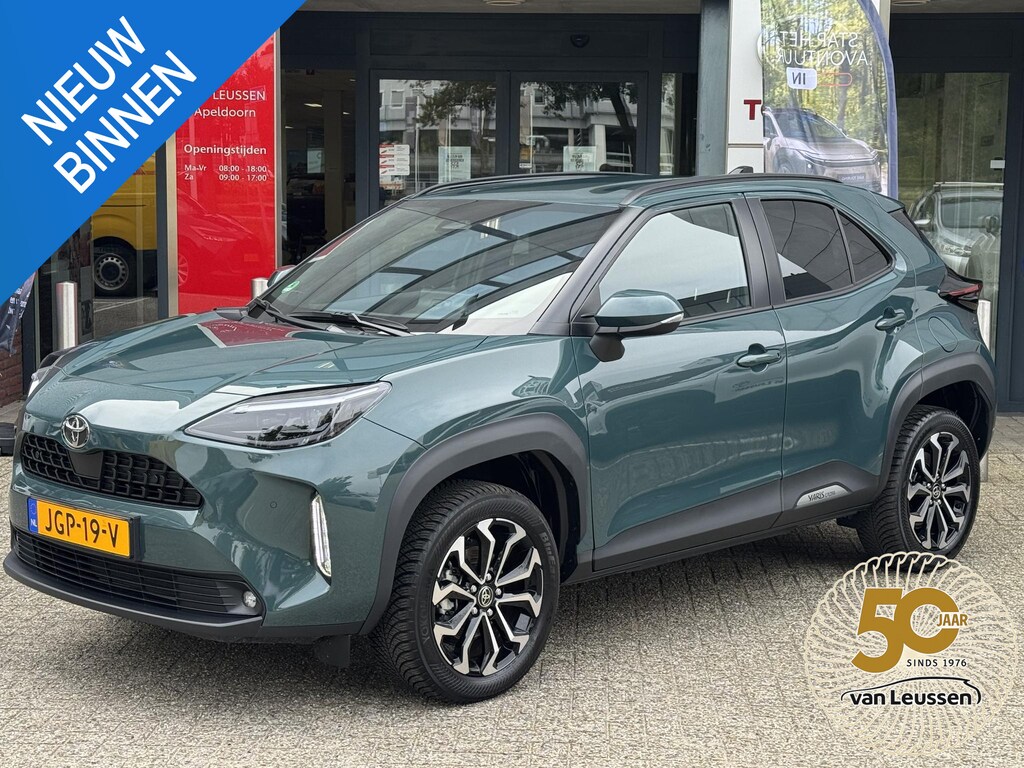 Toyota Yaris Cross 1.5 Hybrid 115 Dynamic STOEL/STUURVERW PARK-SENSOREN BLIND SPOT KEYLESS 17'' LM-VELGEN NAVI CAMERA AD-CRUISE CLIMA APPLE/ANDROID