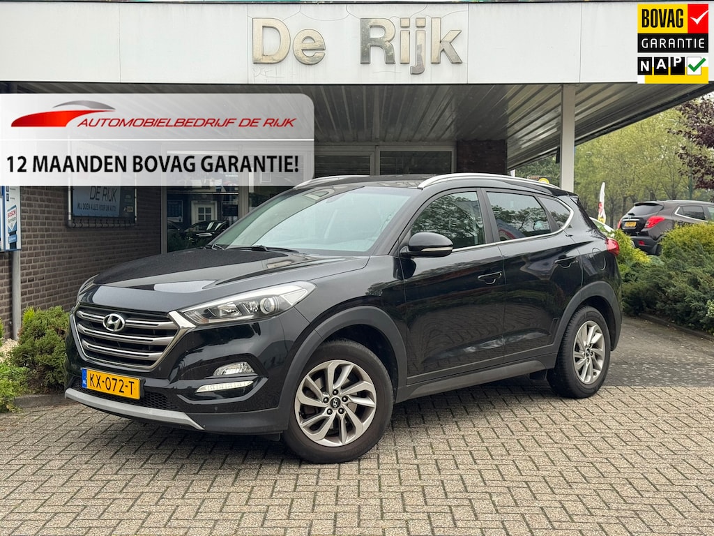 Hyundai Tucson 1.6 GDi Go! | 1e Eigenaar, Navi, Cruise, Camera, Clima, DAB, Trekhaak | NAP |