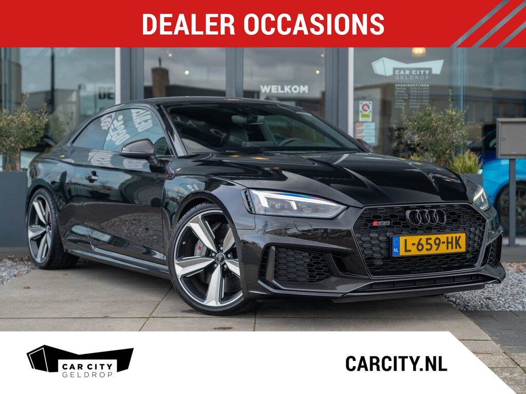 Audi RS5 Coupé 2.9 TFSI Quattro | Keramische | Massage | Carbon | HUD | Keyless | Memory