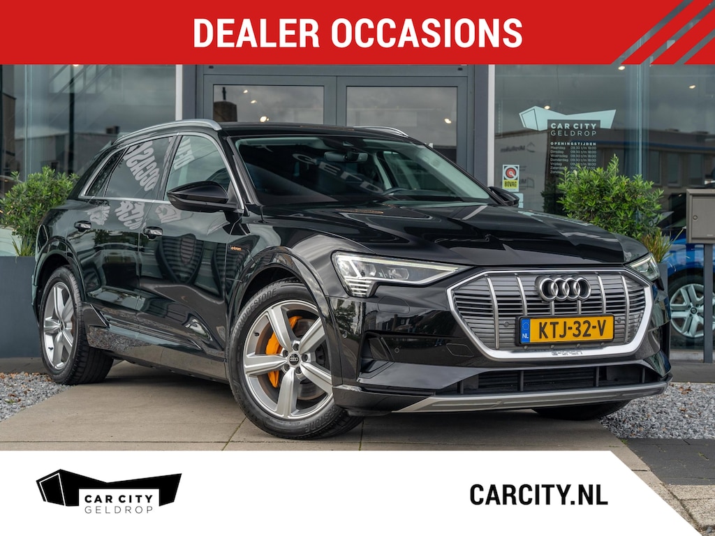 Audi E-tron 55 quattro 408pk Advanced 95 kWh / Fabrieksgarantie 01-2028 / Trekhaak / B&O / Memory