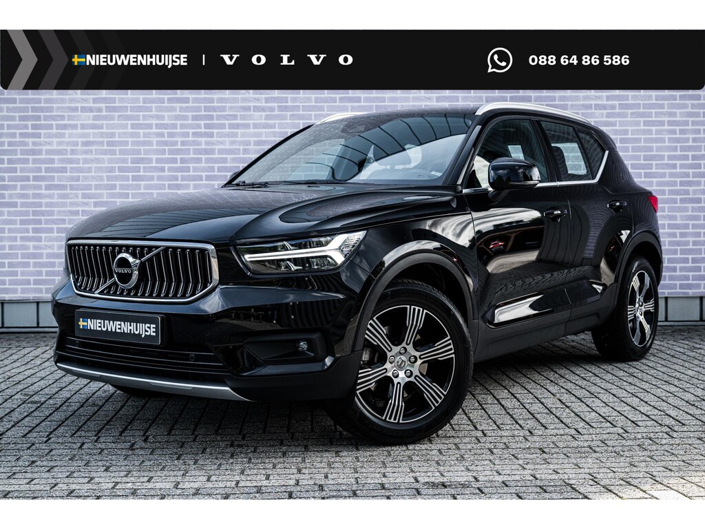 Volvo XC40 2.0 T4 Inscription | Trekhaak | Lederen Bekleding | Achteruitrijcamera | Parkeersensoren | Keyless Entry | Elektrische Achterklep | Stoelverwarming | LED Koplampen Adaptief | Cruise Control Adaptief | BLIS | Navigatie