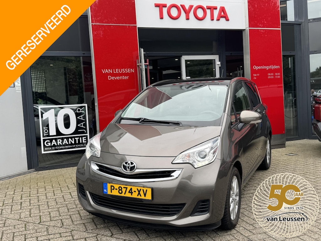 Toyota Verso-S 1.3 VVT-i Trend Automaat CRUISECONTROL GLAZEN DAKPANEEL PARKEERCAMERA