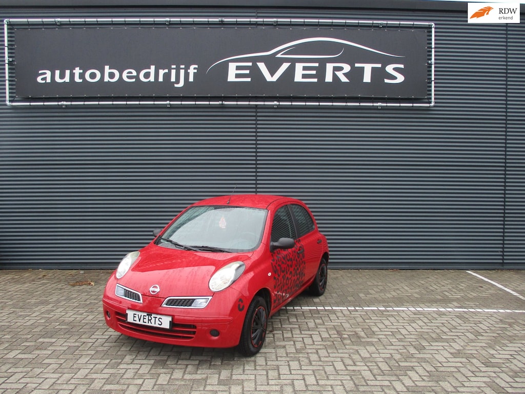 Nissan Micra 1.2 Mix 5 deurs airco 178285 km Apk 19-08-2027 nette goed rijdende auto scherpe meeneem prijs
