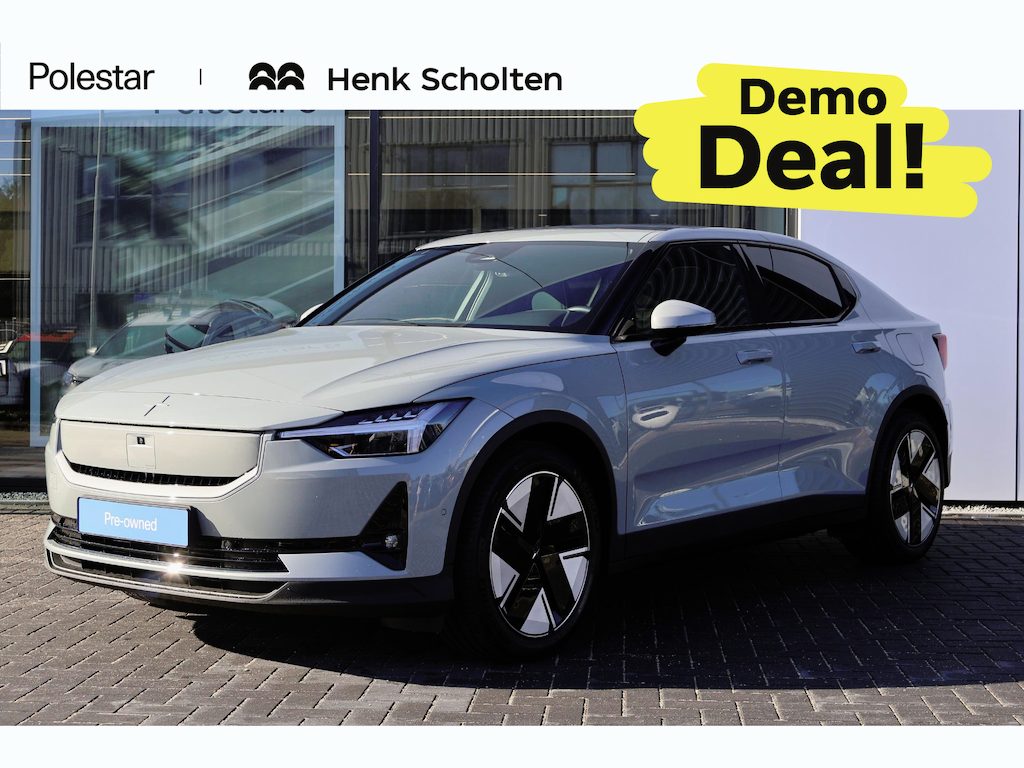 Polestar 2 Long Range Single Motor Prime 82 kWh | Panoramadak | Harman Kardon Premium Audio | Pilot Assist | Park Assist + 360° Camera | Volledig verstelbare voorstoelen | Ambiente sfeerverlichting | Polestar Digital Key | Elektrisch bedienbare achterklep met voetsensor | Energiebesparende warmtepomp | Verwarmbare stoel voor en achter + stuurwiel