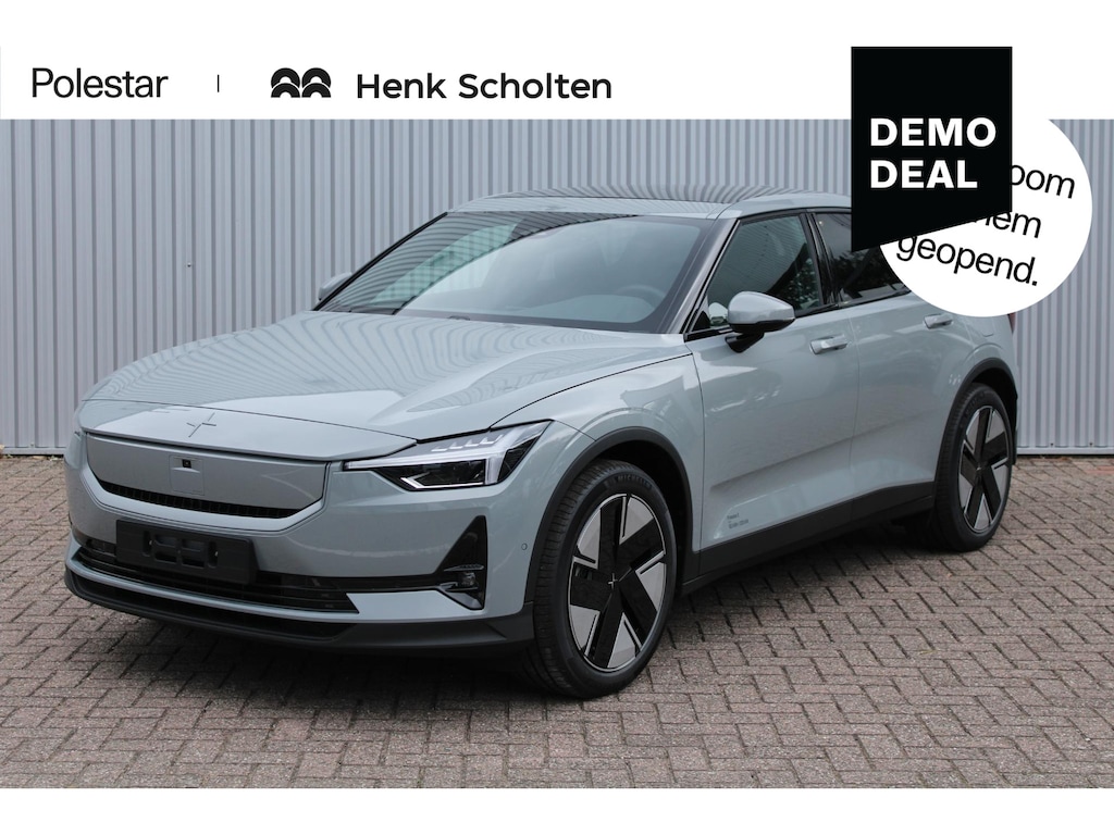 Polestar 2 Long Range Single Motor Prime 82 kWh | Panoramadak | Harman Kardon Premium Audio | Pilot Assist | Park Assist + 360° Camera | Volledig verstelbare voorstoelen | Ambiente sfeerverlichting | Polestar Digital Key | Elektrisch bedienbare achterklep met voetsensor | Energiebesparende warmtepomp | Verwarmbare stoel voor en achter + stuurwiel