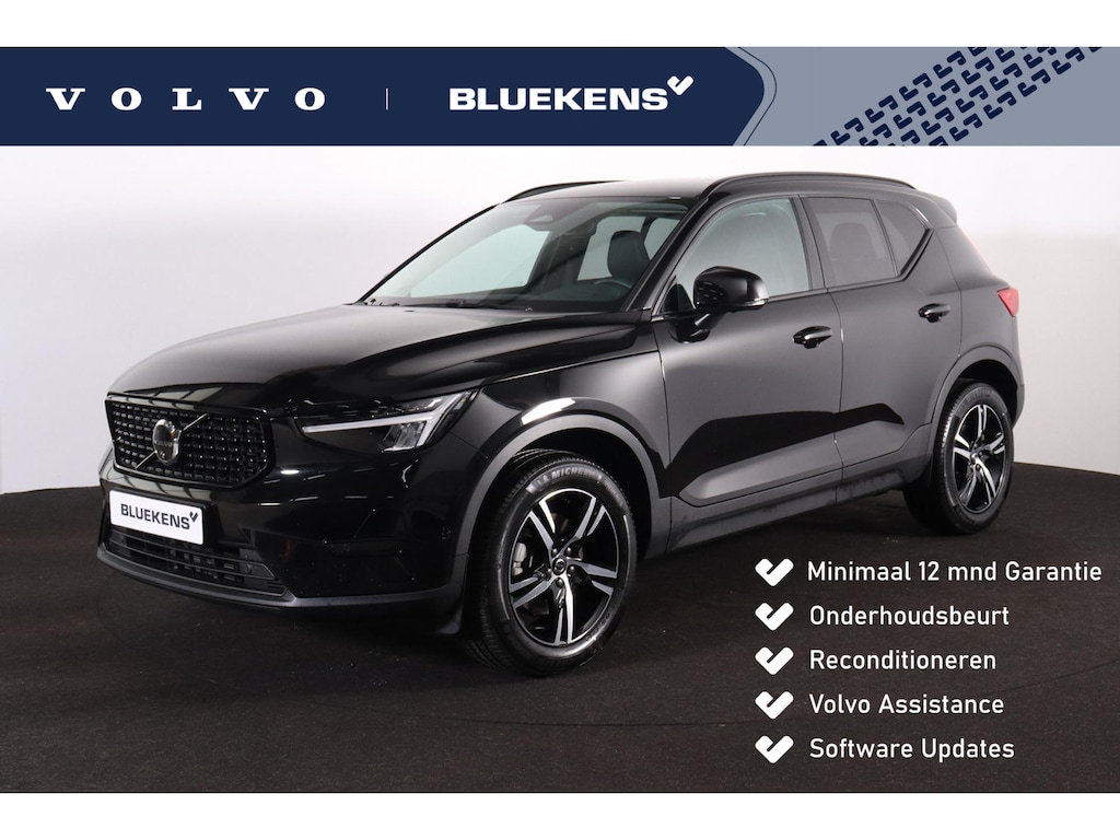 Volvo XC40 B3 Plus Dark - IntelliSafe Assist & Surround - 360º Camera - Harman/Kardon audio - Verwarmde voorstoelen & stuur - Parkeersensoren voor & achter - Elektr. bedienb. voorstoelen met geheugen links - Draadloze tel. lader - Standkachel - Extra getint glas - 18' LMV