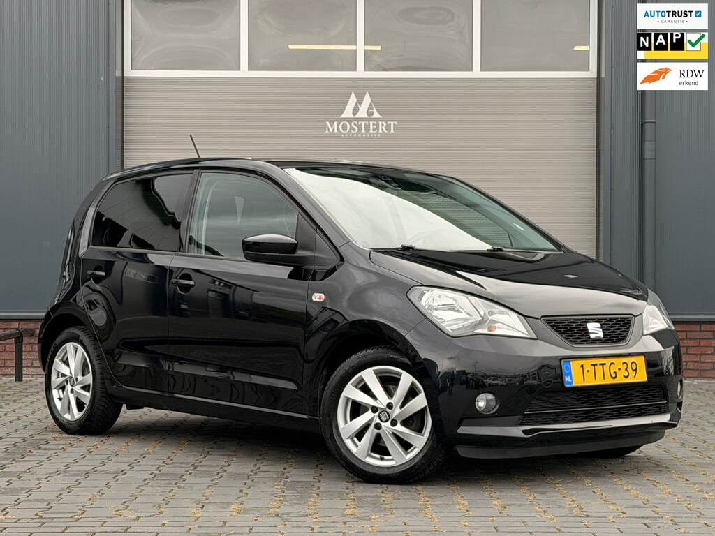 SEAT Mii Seat Mii1.0 Sport Dynamic Ecomotive|NAP|Dealer|Airco|Stoelverwarming|Centrale vergrendeling|Elektrische ramen|15"LMV