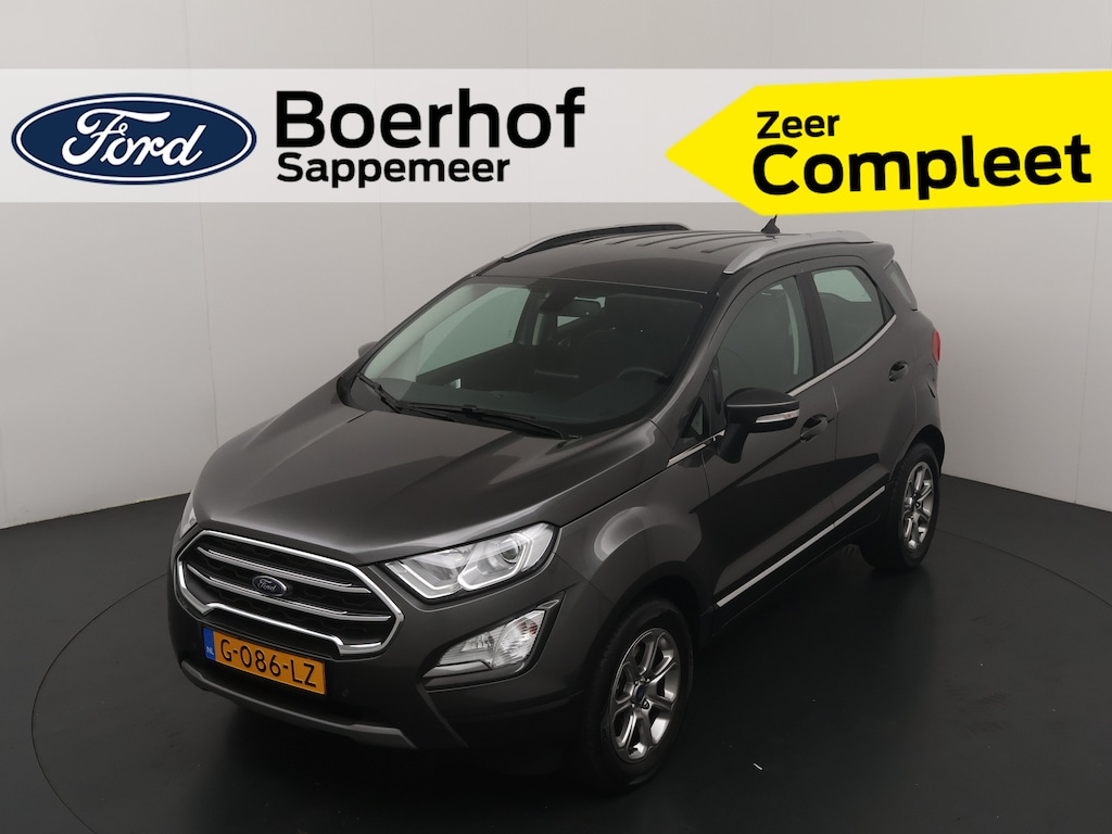 Ford EcoSport EcoBoost Titanium Nw geleverd | Afn. trekhaak | Winterpack | Bliss | B&O | All seasons