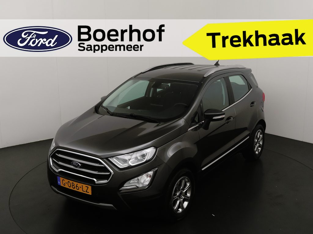 Ford EcoSport EcoBoost Titanium Nw geleverd | Winter Pack | Camera | Dodehoek detectie | B&O Play | 4 seiz. banden |