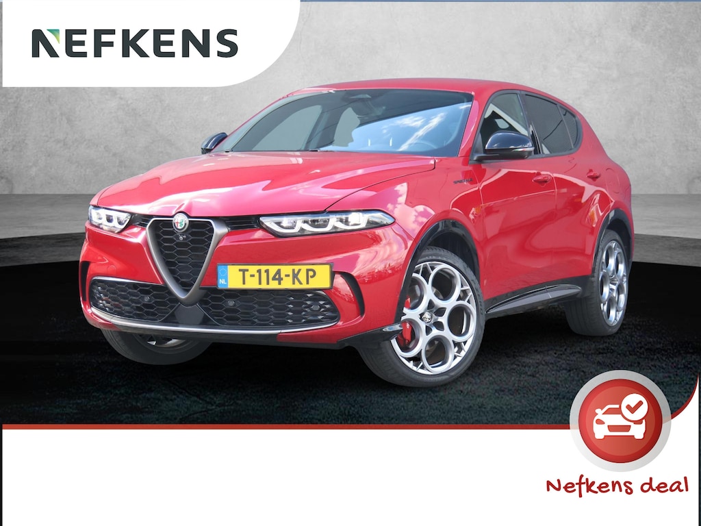 Alfa Romeo Tonale 280pk PHEV Edizione Speciale | 1ste Eigenaar | LEER | HarmanKardon | 20" LM velgen | Achteruitrijcamera