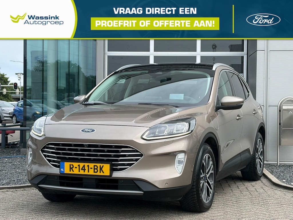Ford Kuga 2.5 PHEV Vignale I Panoramadak I Navigatie I Stoel/stuurverwarming I Electrische achterklep I Adaptieve cruise control I