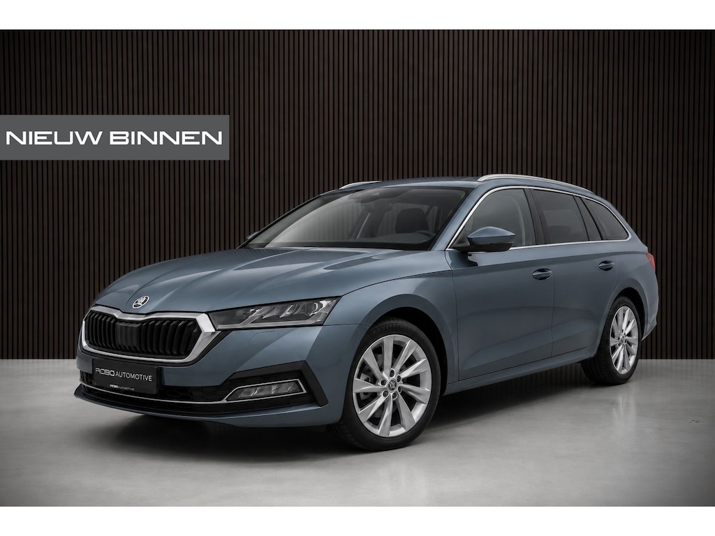 Skoda Octavia Combi 1.5 e-TSI Business Edition Plus | Stoelverwarming | Head-Up Display | Memory Seat | Keyless | Navigatie | Parkeersensoren | Cruise Control | Apple Carplay | Camera | Ambiance Verlichting |