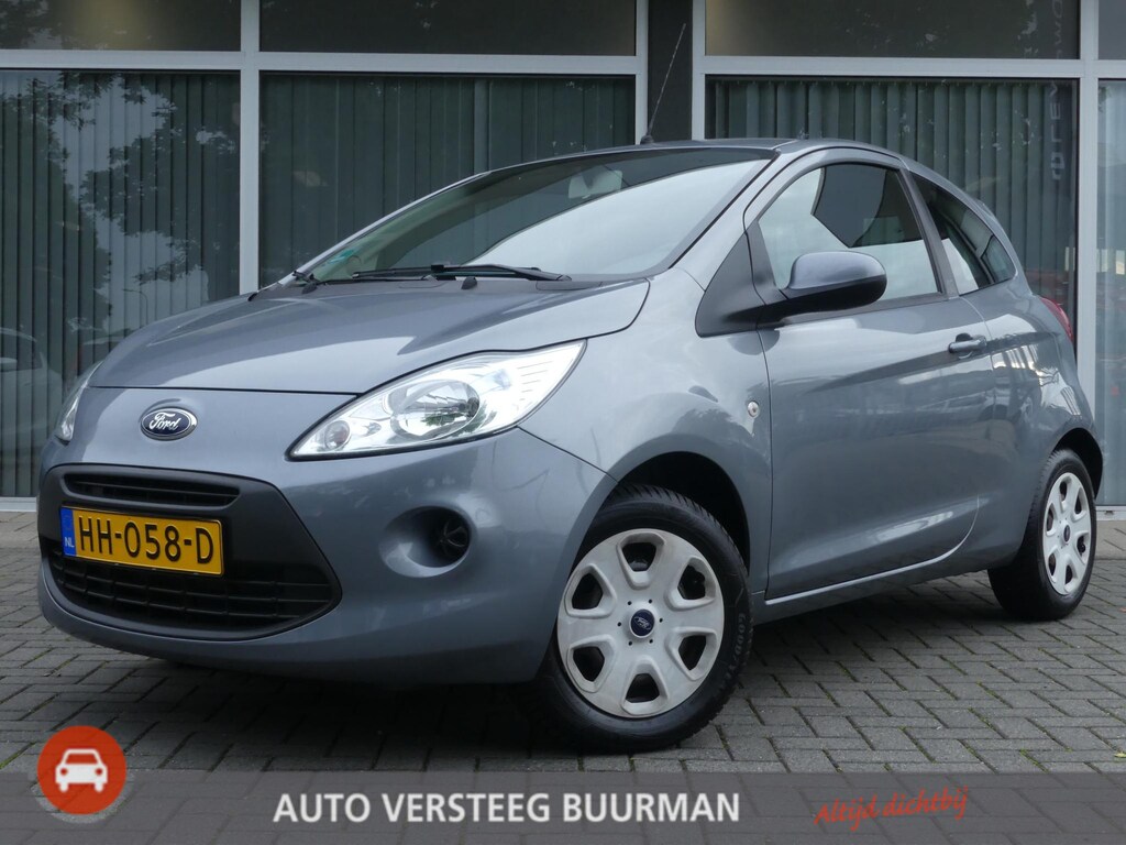 Ford Ka 1.2 Style start/stop Airco, Elektrische ramen, Centrale vergr., Dealer onderhouden.