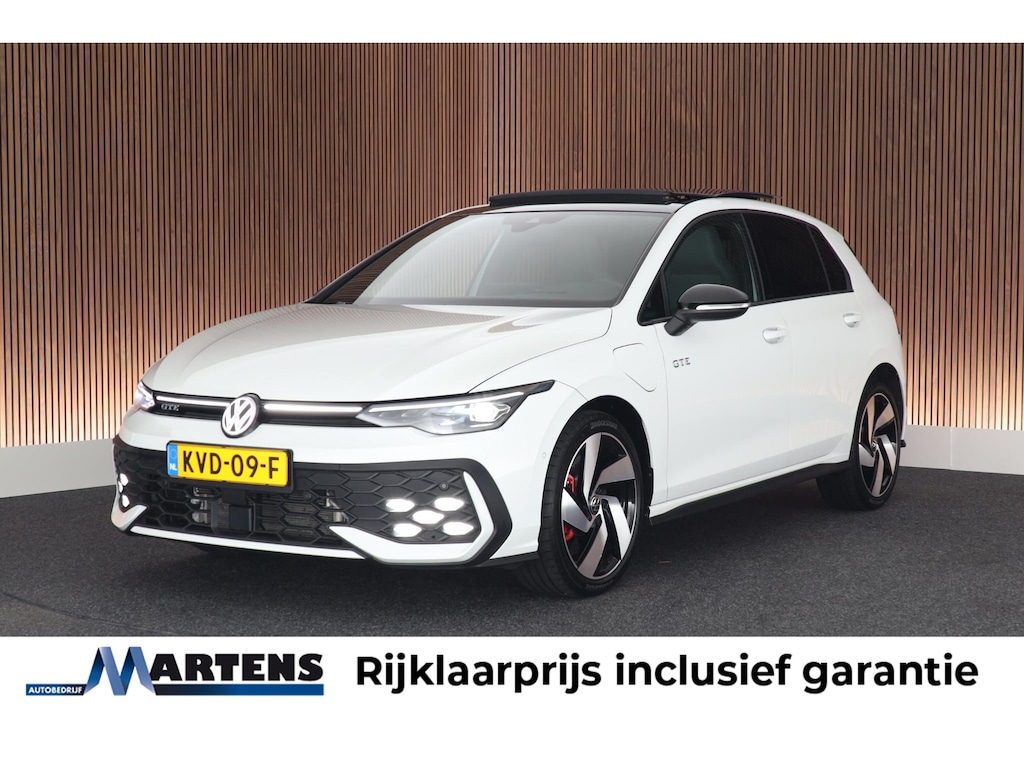 Volkswagen Golf 1.5 272pk eHybrid GTE Black Style Trekhaak Camera Leder Memory HUD Keyless Stoelventilatie Navigatie