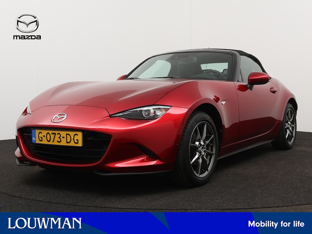Mazda MX-5 1.5 SkyActiv-G 132 GT-M | Cruise control | Achteruitrijcamera | Voorstoelen verwarmd |
