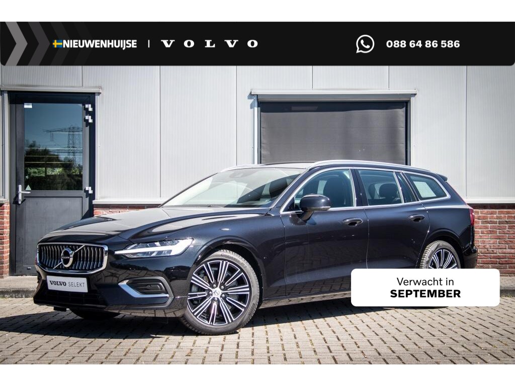 Volvo V60 2.0 T5 Inscription | Parkeersensoren | Lederen Bekleding | Climate Control | Cruise Control | Elektrische Achterklep | Stoelverwarming | Navigatie | Apple Carplay | Android Auto