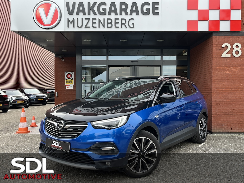 Opel Grandland X 1.6 Turbo Hybrid4 Ultimate 300PK! // TREKHAAK // NAVI // CRUISE // CLIMA // CAMERA // MEMORY SEATS // DAB RADIO //