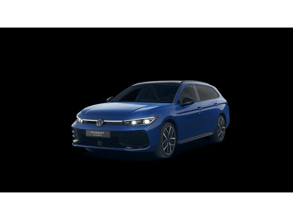 Volkswagen Passat Variant 1.5 eHybrid R-Line Edition 272PK DSG Black Style, Leder, Head-up, Keyless, 'Harman Kardon', Trekhaak, Koplampverlichting matrix-led, Massage Voorstoelen, Verwarmbare voorstoelen en buitenste achterstoelen, Head up Display