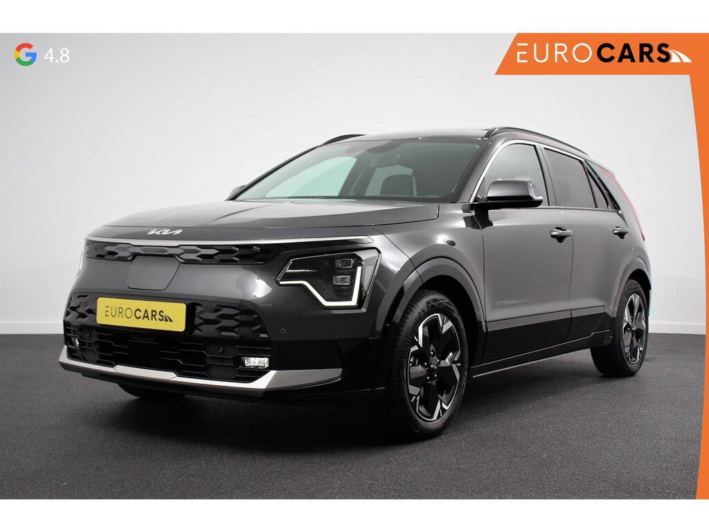 Kia Niro EV DynamicPlusLine 64.8 kWh Navigatie Half Leder Schuif-kantel dak Electrische bedienbare achterklep DAB Led Camera