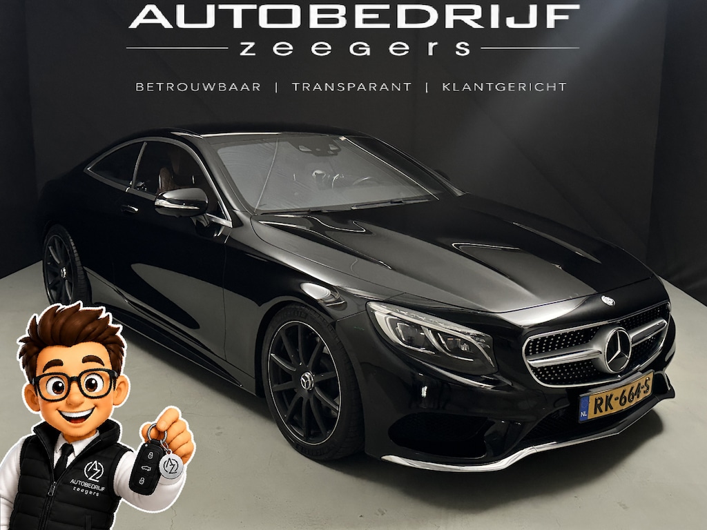 Mercedes-Benz S-klasse Coupé 500 4Matic Designo*glasdak*VOL OPTIES