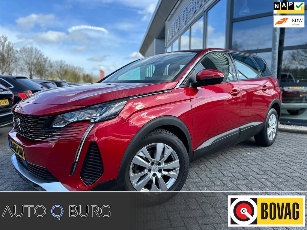 Peugeot 5008 1.2 PureTech Blue Lease Active | 7 Persoons| Navi | Virtual | Keyless | cruise | Carplay | Camera | D- riem vervangen