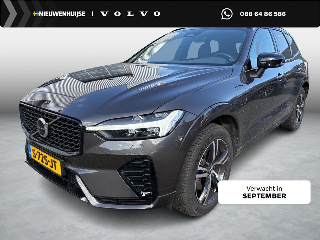 Volvo XC60 2.0 T6 Plug-in Hybrid AWD Plus Dark | PHEV Long Range | Trekhaak | Panoramadak | Achteruitrijcamera | Keyless Entry | Elektrische Achterklep | Elektrisch Verstelbare Voorstoelen | Stoelverwarming voor en achter | Cruise Control Adaptief | BLIS | Google Navigatie | Apple Carplay | Android Auto