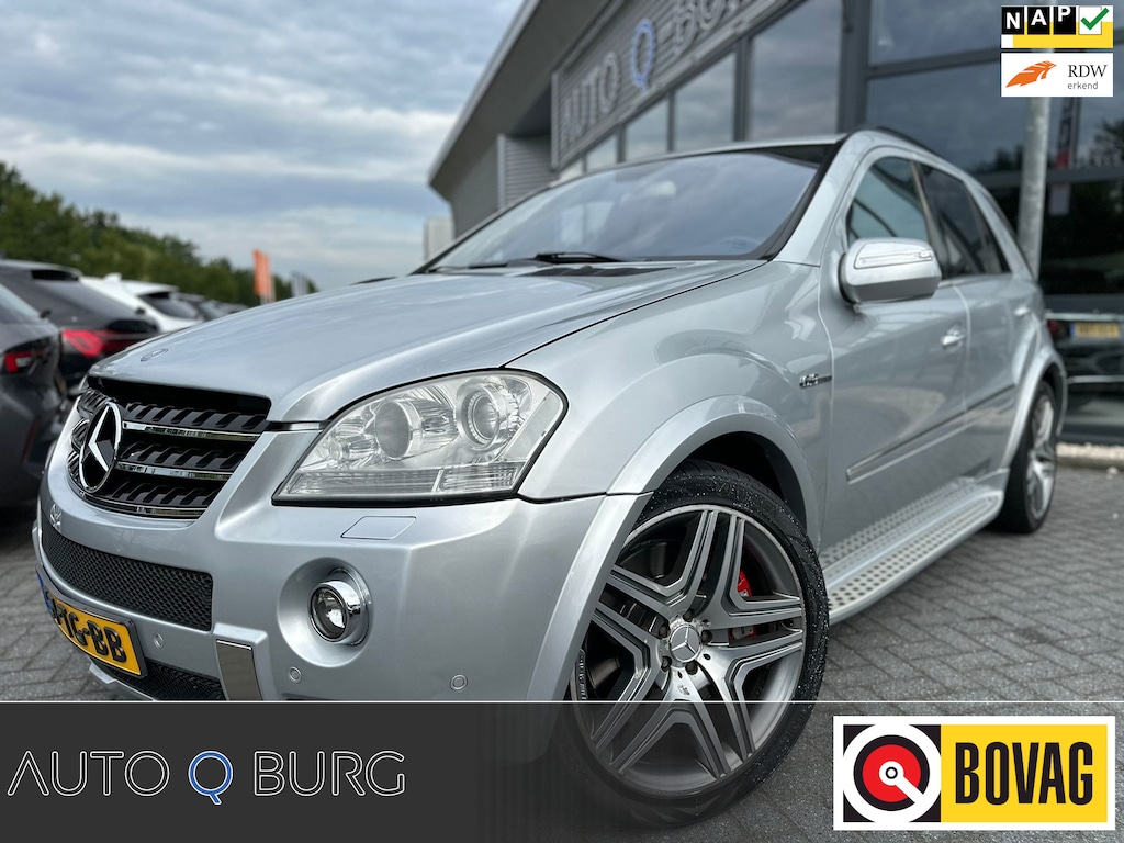 Mercedes-Benz ML-klasse AMG 63 | Automaat | Luchtvering | Schuif/kantel dak | Harman&Kardon | Stoelverwarming |Recent onderhouden